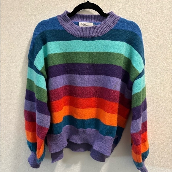 AlanaKayART - Halley Pullover Sweater Crewneck, size S/M - Picture 3 of 9
